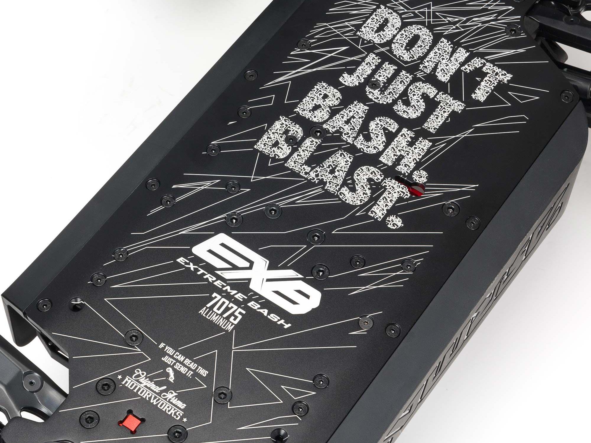 Arrma 1/5 OUTCAST 4WD EXtreme Bash Roller Stunt Truck - Black