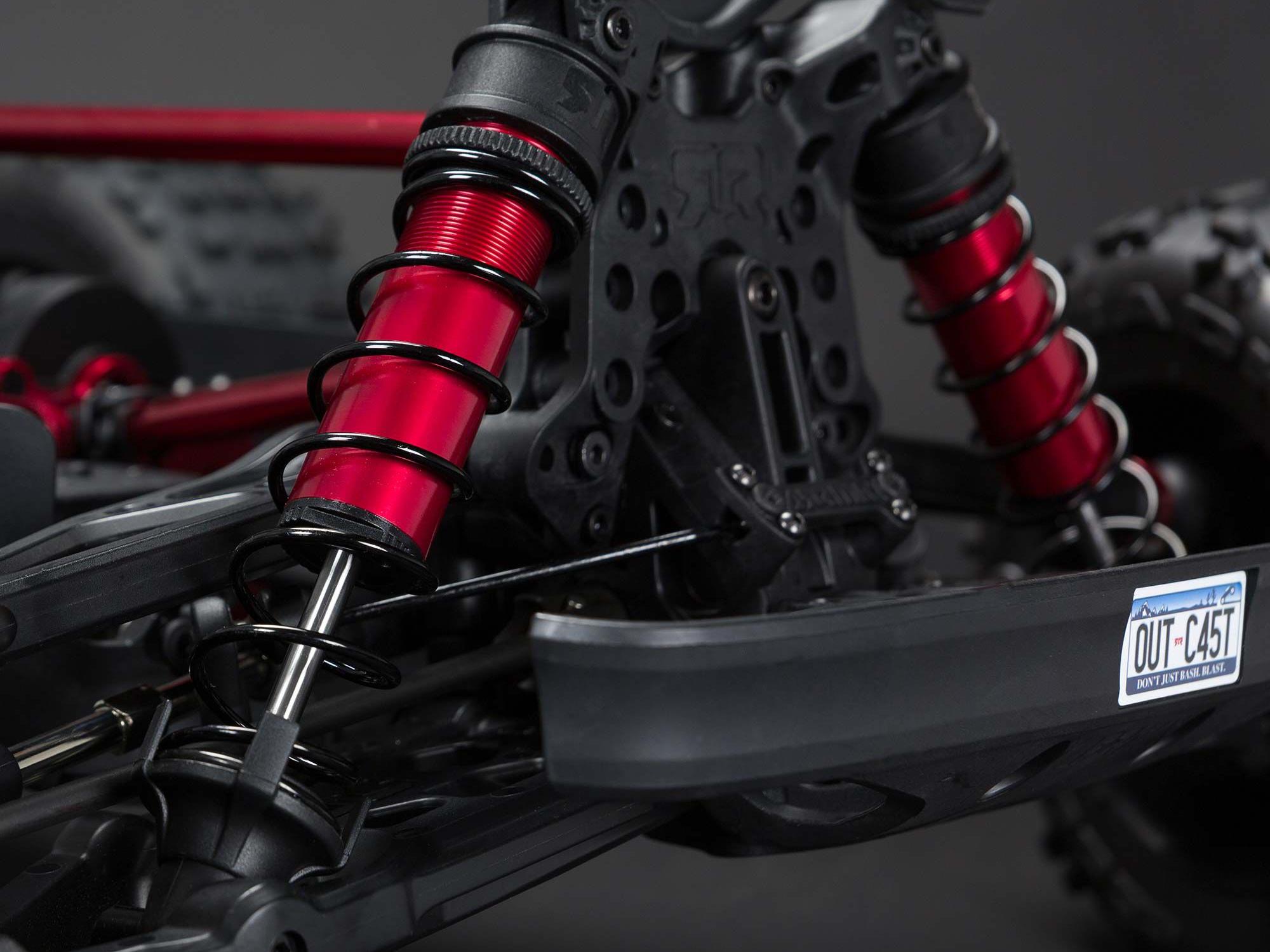 Arrma 1/5 OUTCAST 4WD EXtreme Bash Roller Stunt Truck - Black