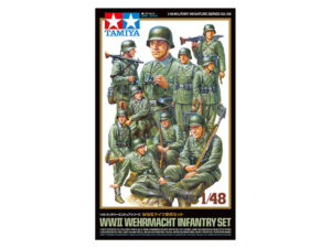 Tamiya WWII Wehermacht Infantry Set 1/48 32602