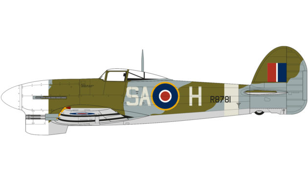 Airfix Hawker Typhoon 1B - Car Door 1:24 A19003