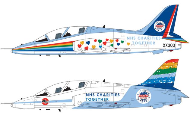 BAE Hawk NHS Livery - Competition Winning Design