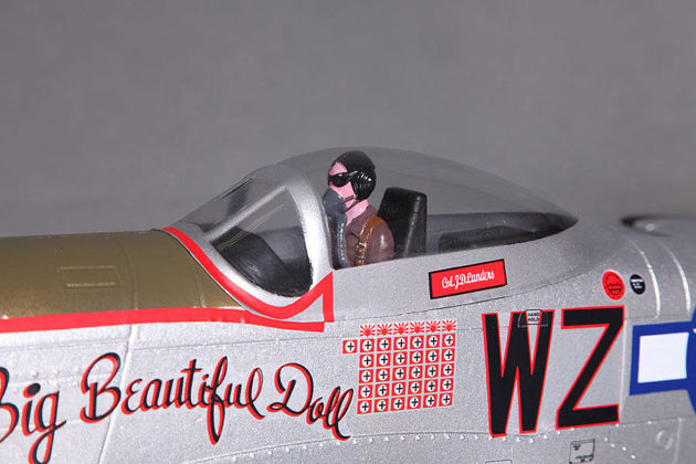 FMS 800MM P-51D BIG BEAUTIFUL DOLL ARTF V2 W/REFLEX GYRO