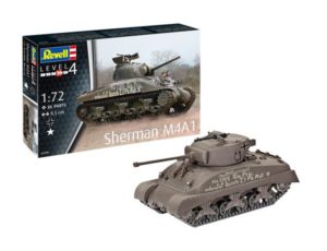 Revell Sherman M4A1 1:72 Plastic Model Kit 03290