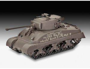 Revell Sherman M4A1 1:72 Plastic Model Kit 03290