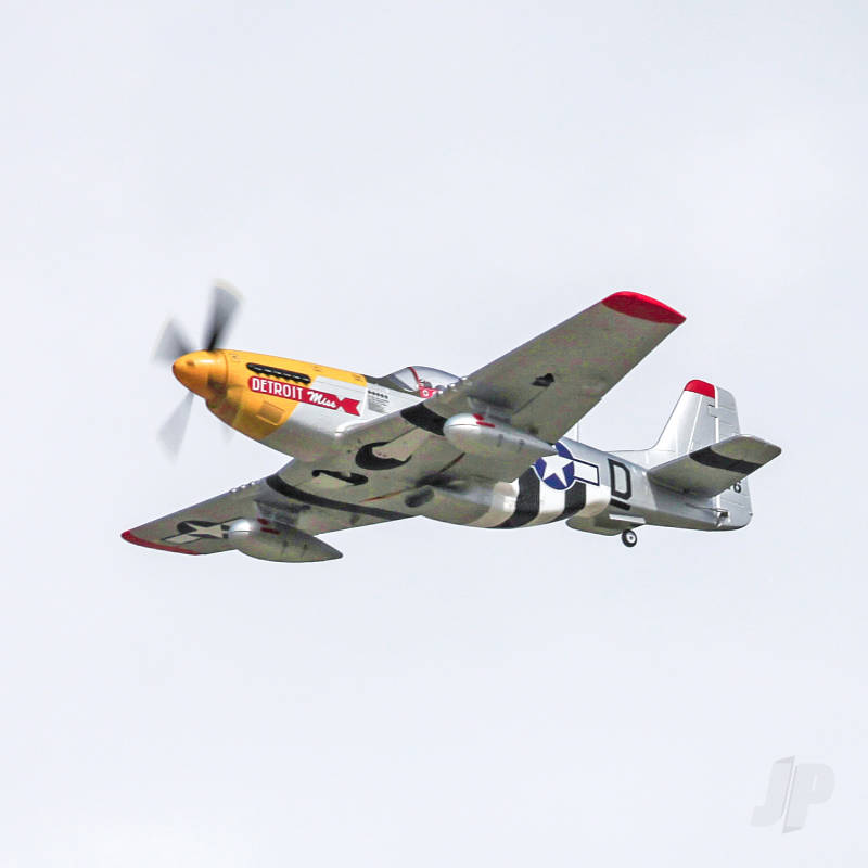 Arrow Hobby P-51 Mustang (Detroit Miss) PNP with Retracts (1100mm)