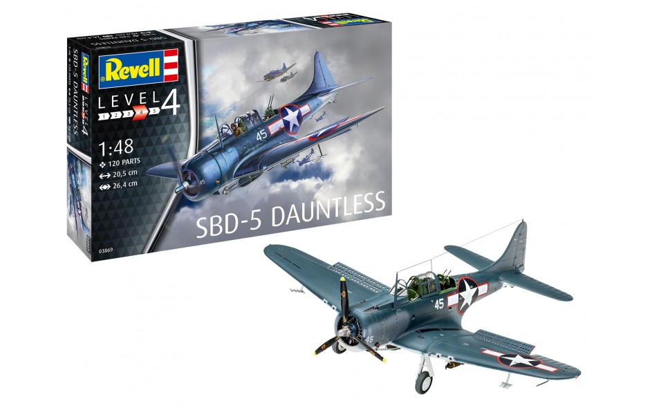 Revell 1/48 SBD-5 Dauntless 03869