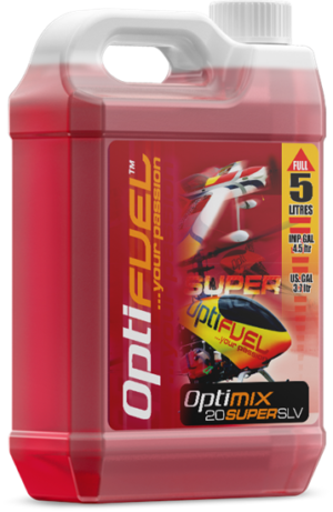 Optifuel Optimix 20% Super SLV Helicopter Fuel OH2018SLK