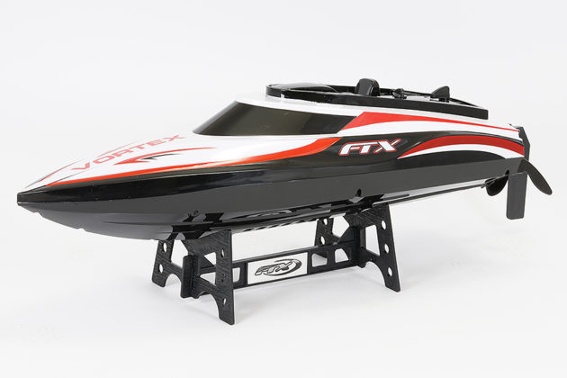 FTX Black Vortex high speed R/C race boat 44cm