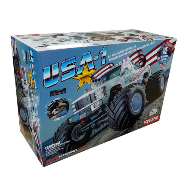 Kyosho USA-1 1/8th Monster Truck VE Readyset w/KT-231P