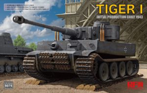 Rye Field Models Tiger I 100# Initial Production Early 1943 5075 1/35
