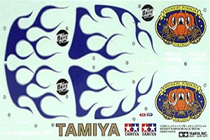 Tamiya Midnight Pumpkin Decal Set 9400378