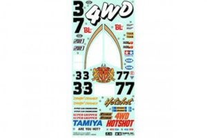 Tamiya Hotshot Stickers for 58391 9495516