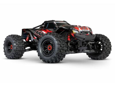 Traxxas Maxx Red WideMaxx VXL-4S 4X4 1:10 ARTR TRX89086-4-RED