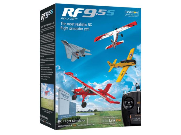 RealFlight 9.5S RC Flight Sim with InterLink ControllerA-RFL1200S NEW