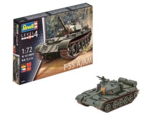 Revell Soviet Russian T-55A Tank 1/72 03304