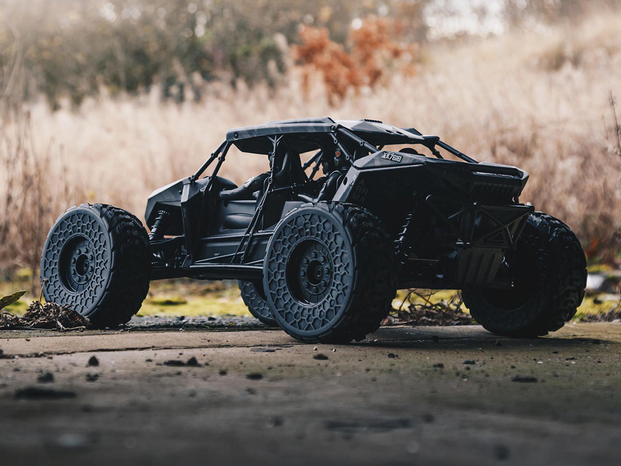 1/7 FIRETEAM 6S 4X4 BLX Speed Assault Vehicle RTR Black - Image 3