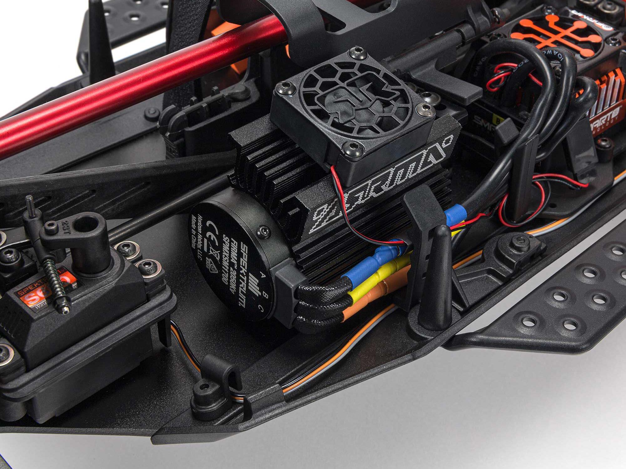 1/7 FIRETEAM 6S 4X4 BLX Speed Assault Vehicle RTR Black - Image 9