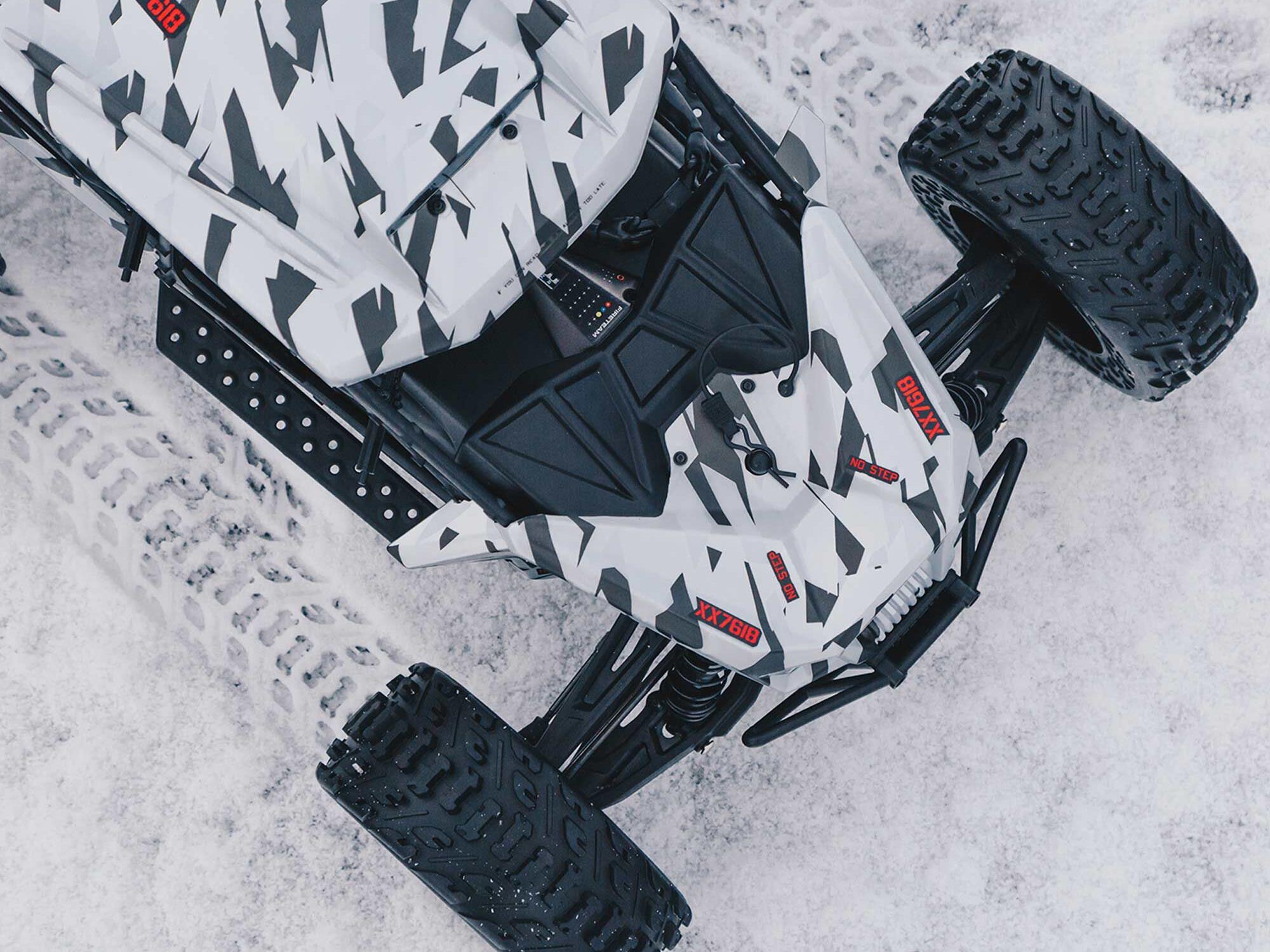 1/7 FIRETEAM 6S 4X4 BLX Speed Assault Vehicle RTR White - Image 2