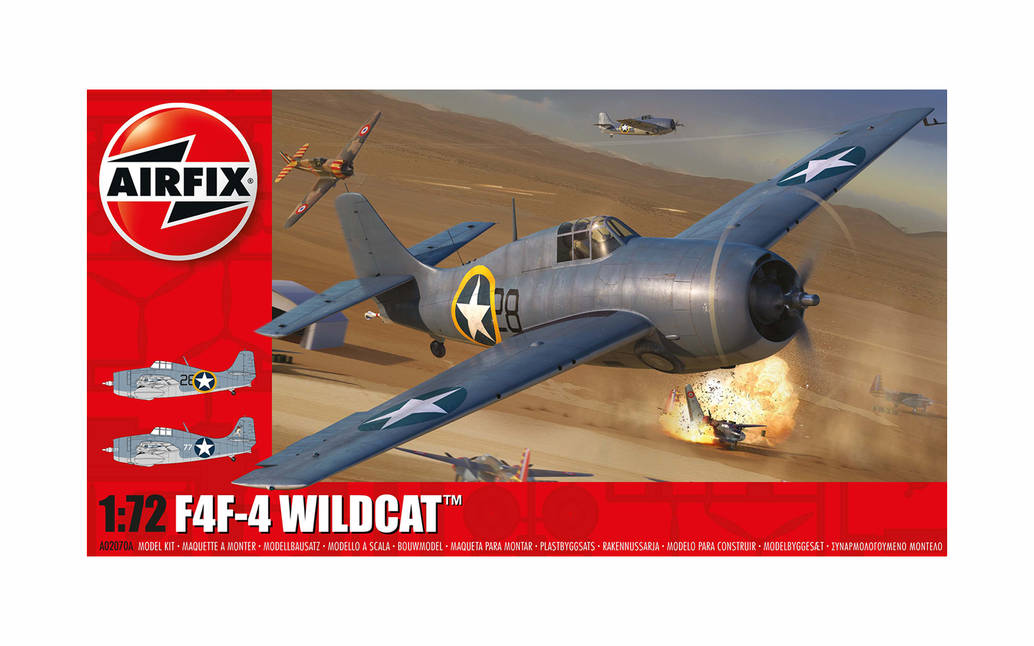 Airfix F4F-4 Wildcat 1:72 A02070A
