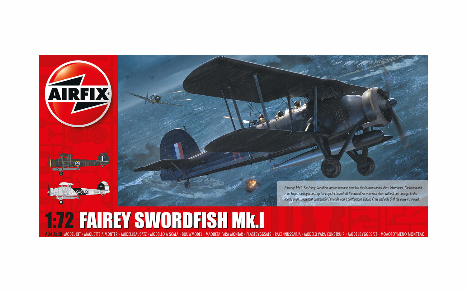 Airfix Fairey Swordfish Mk.I A04053B