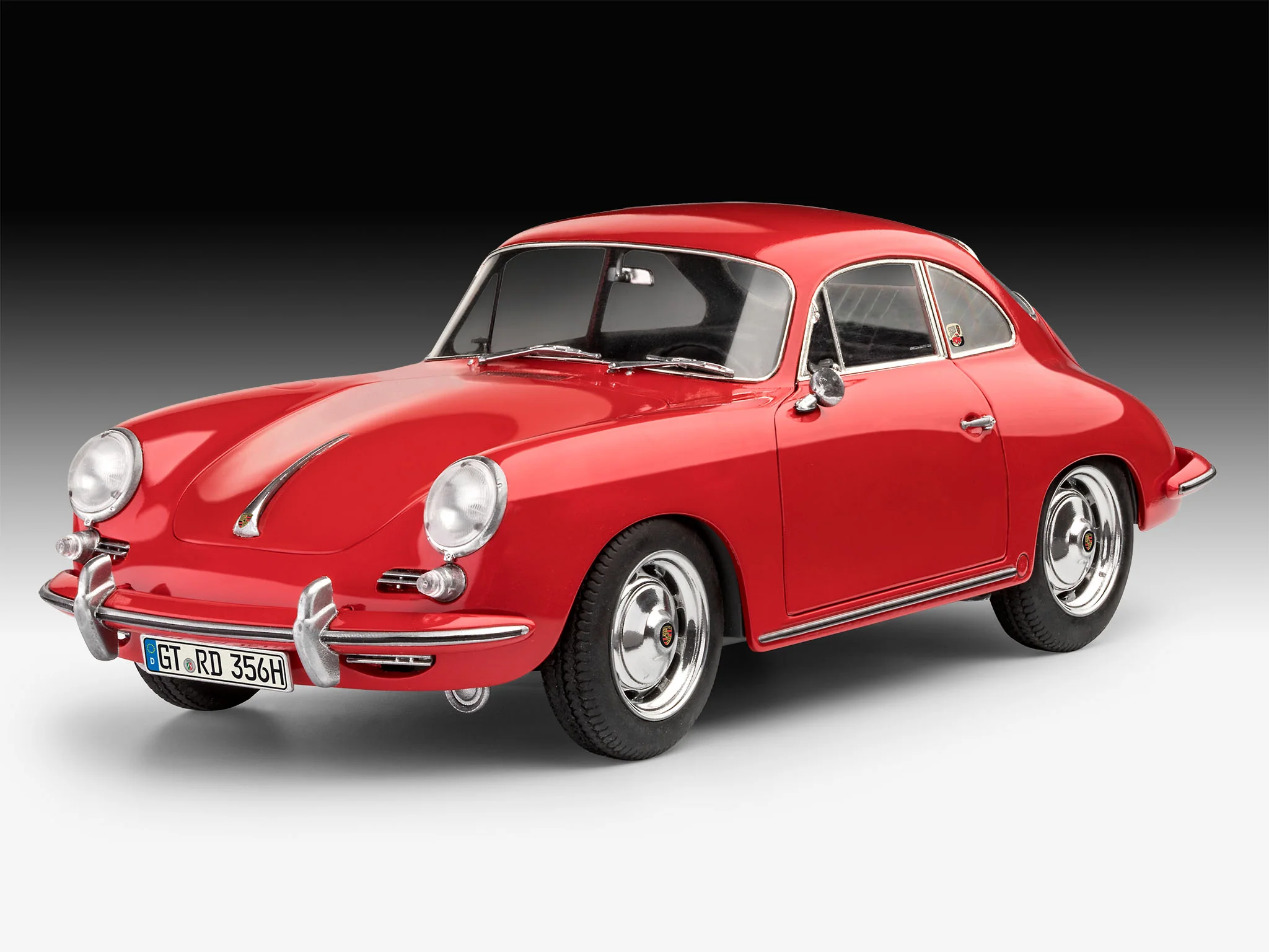 Revell 1/16 Porsche 356 Coupe Easy Click 07679 - Image 5