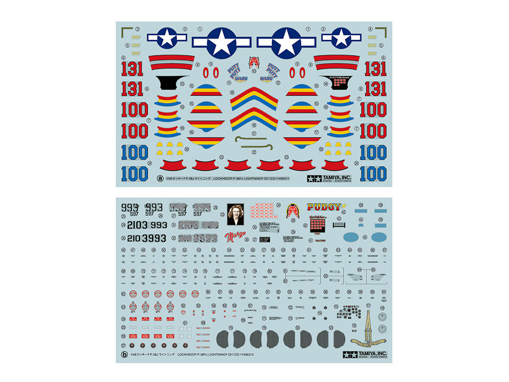 Tamiya P-38 J Lightning 1:48 61123
