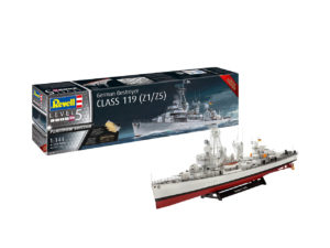 REVELL GERMAN DESTROYER 119 Z1/Z5 PLATINUM ED 1/144 RV05179