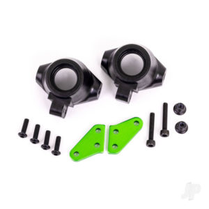 Traxxas Steering Blocks / Steering Block Arms (Green Aluminium) TRX9637G
