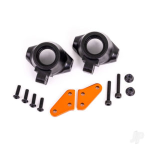 Traxxas Steering Blocks / Steering Block Arms (Orange Aluminium) TRX9637T