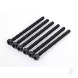 Traxxas Screws 3x45mm Cap-Head Machine (hex drive) (6) TRX9682