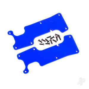 Traxxas Suspension Arm Covers Blue Rear (left and right) TRX9634X