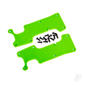 Traxxas Suspension Arm Covers Green Rear (left and right) TRX9634G