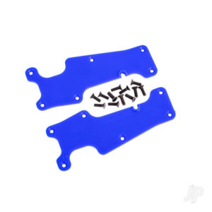 Traxxas Suspension Arm Covers Blue Front (left and right) TRX9633X