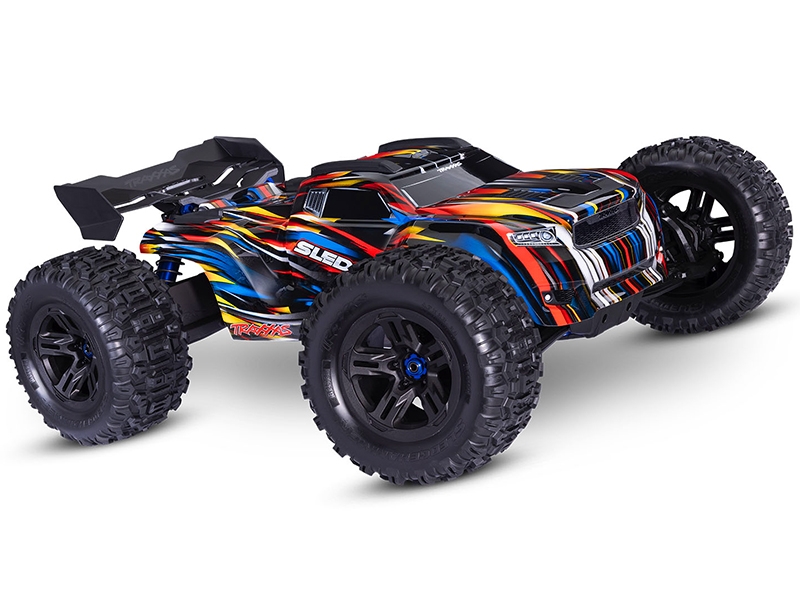 Traxxas Sledge Belted 1:8 4WD Brushless Electric Monster Truck - Blue