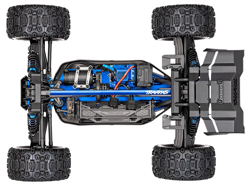 Traxxas Sledge Belted 1:8 4WD Brushless Electric Monster Truck - Blue