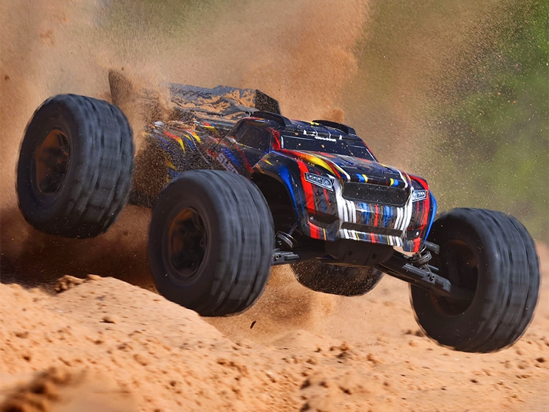 Traxxas Sledge Belted 1:8 4WD Brushless Electric Monster Truck - Blue