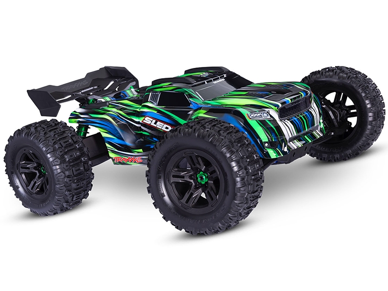 Traxxas Sledge Belted 1:8 4WD Brushless Electric Monster Truck - Green