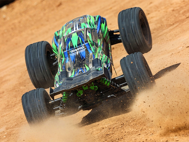 Traxxas Sledge Belted 1:8 4WD Brushless Electric Monster Truck - Green
