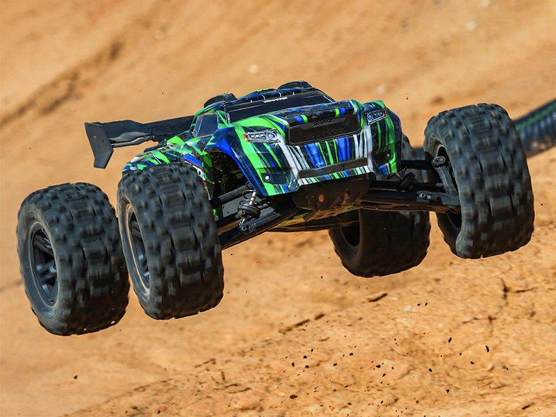 Traxxas Sledge Belted 1:8 4WD Brushless Electric Monster Truck - Green