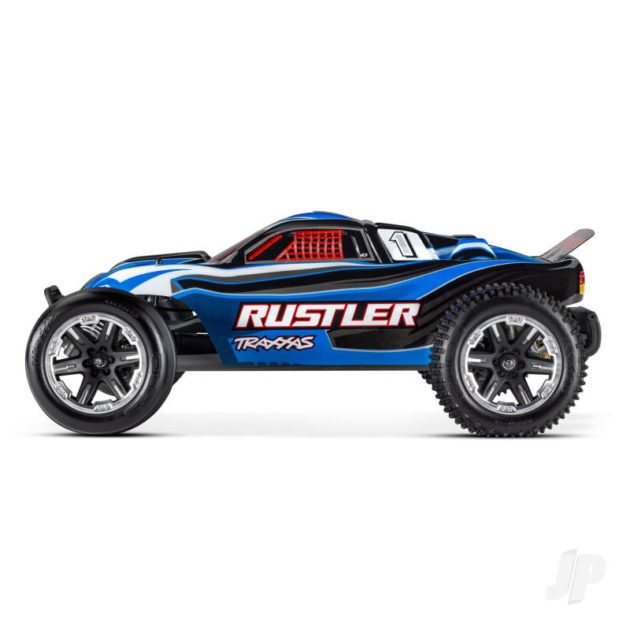 Traxxas Rustler Blue XL-5