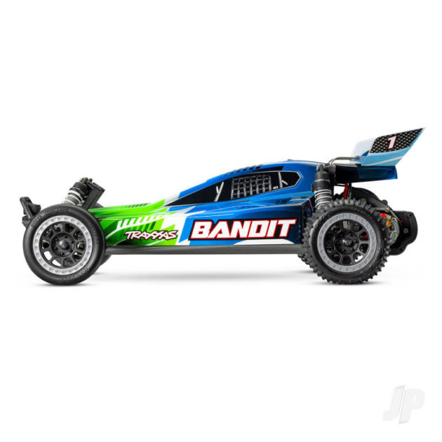 Traxxas Bandit Green XL-5 2WD 1:10 RTR W/LED Lights