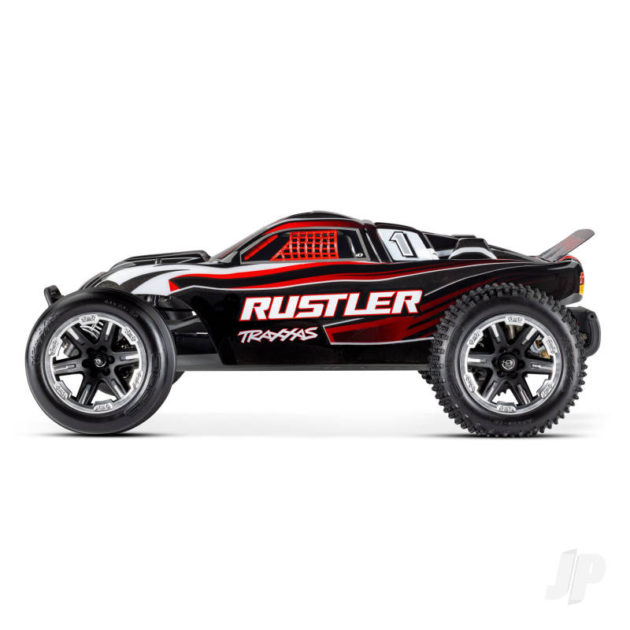 Traxxas Rustler Traxxas Rustler Red/Black XL-5Red/Black XL-5