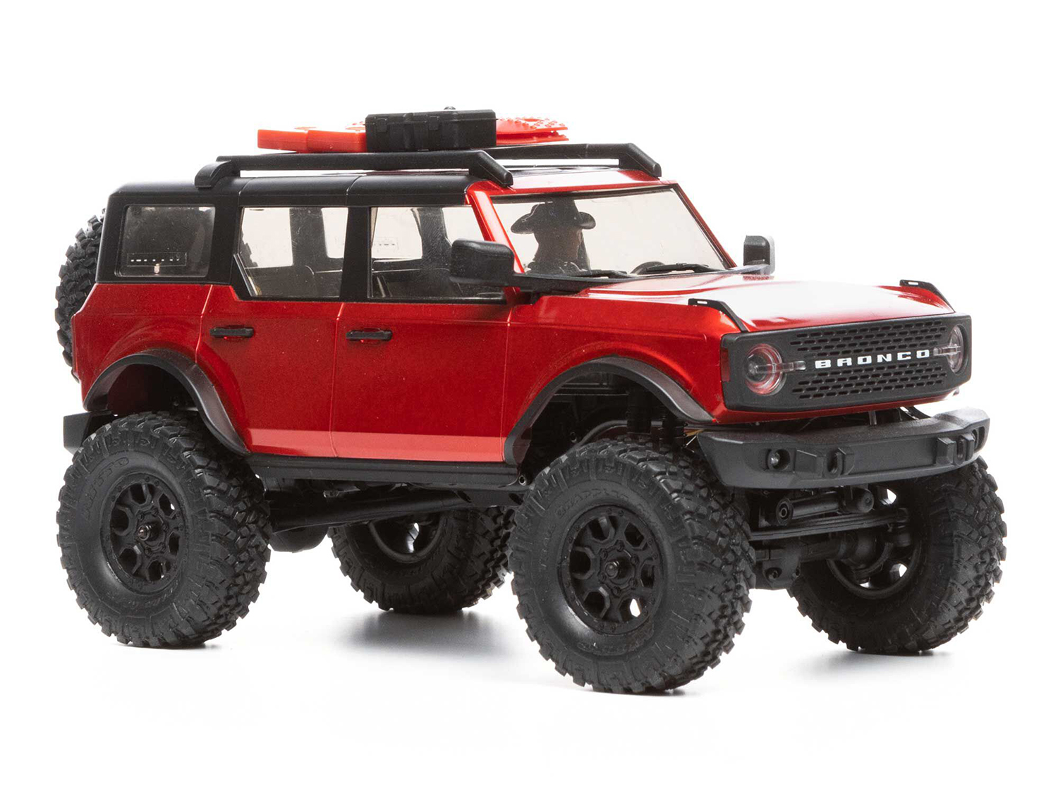 Axial SCX24 Ford Bronco 2021 4WD Truck RTR Red