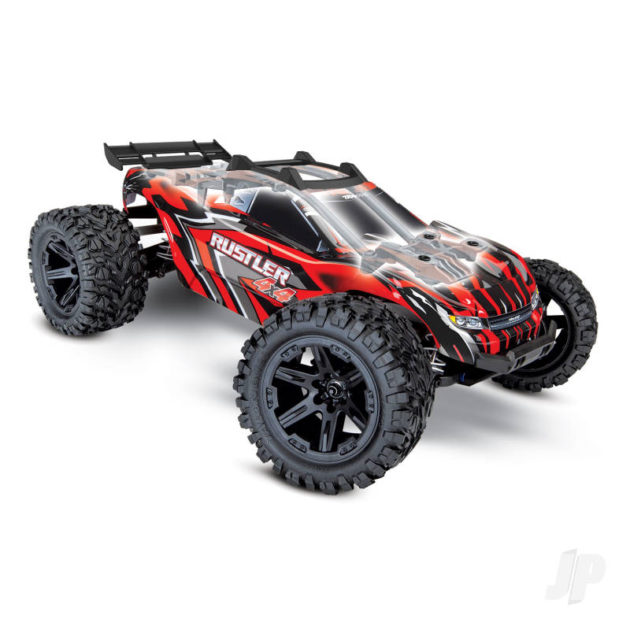 Traxxas Rustler Red 4X4