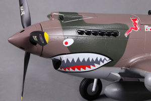 FMS P-40B Flying