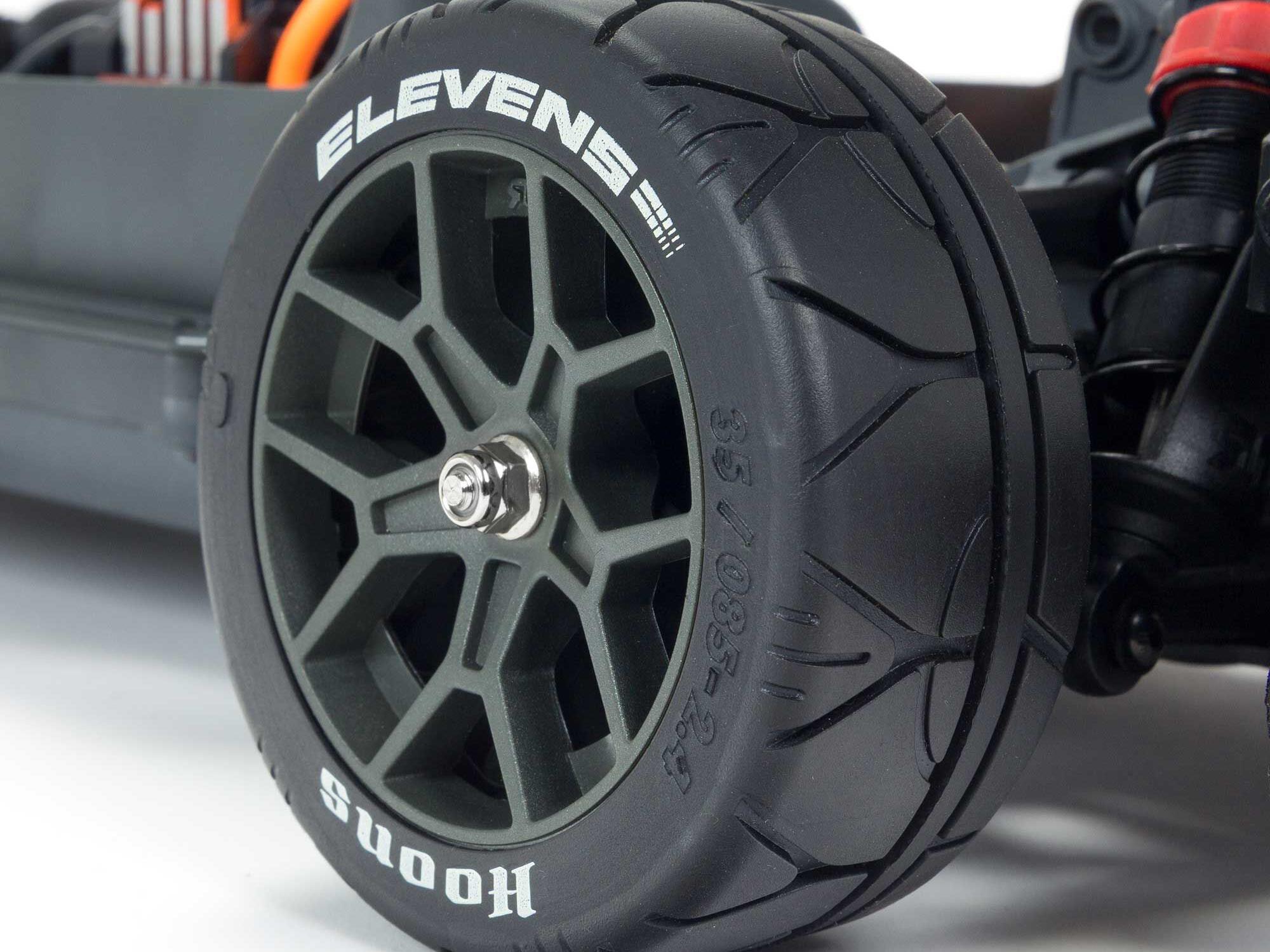 1/8 INFRACTION 3S 4X4 BLX Resto-Mod Truck RTR Black/Teal - Image 6