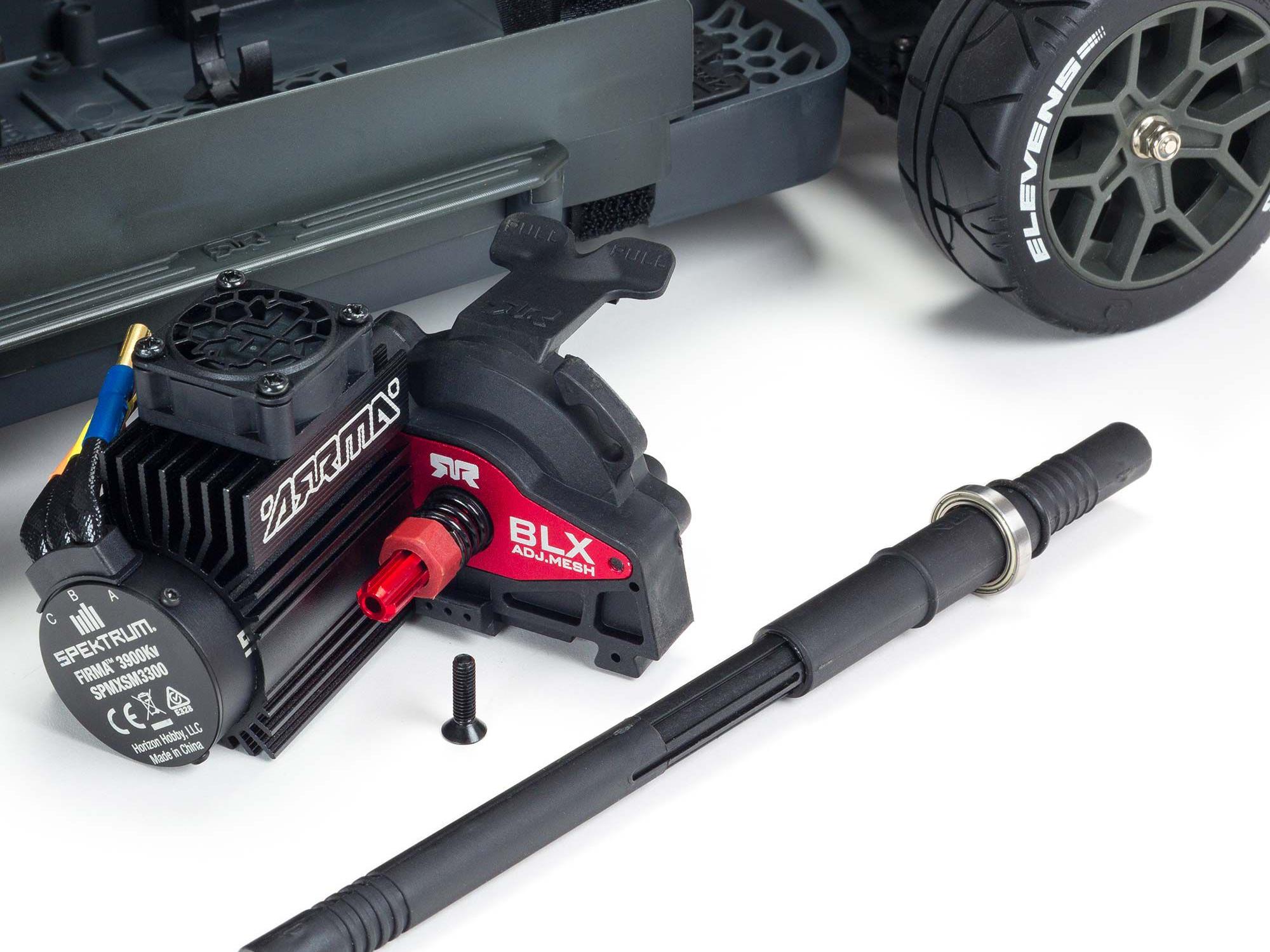 1/8 INFRACTION 3S 4X4 BLX Resto-Mod Truck RTR Black/Teal - Image 8