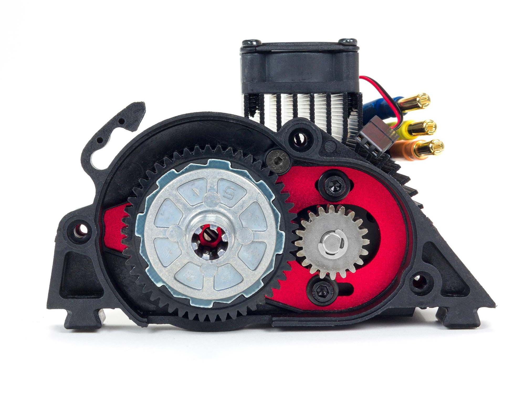 1/8 INFRACTION 3S 4X4 BLX Resto-Mod Truck RTR Black/Teal - Image 7