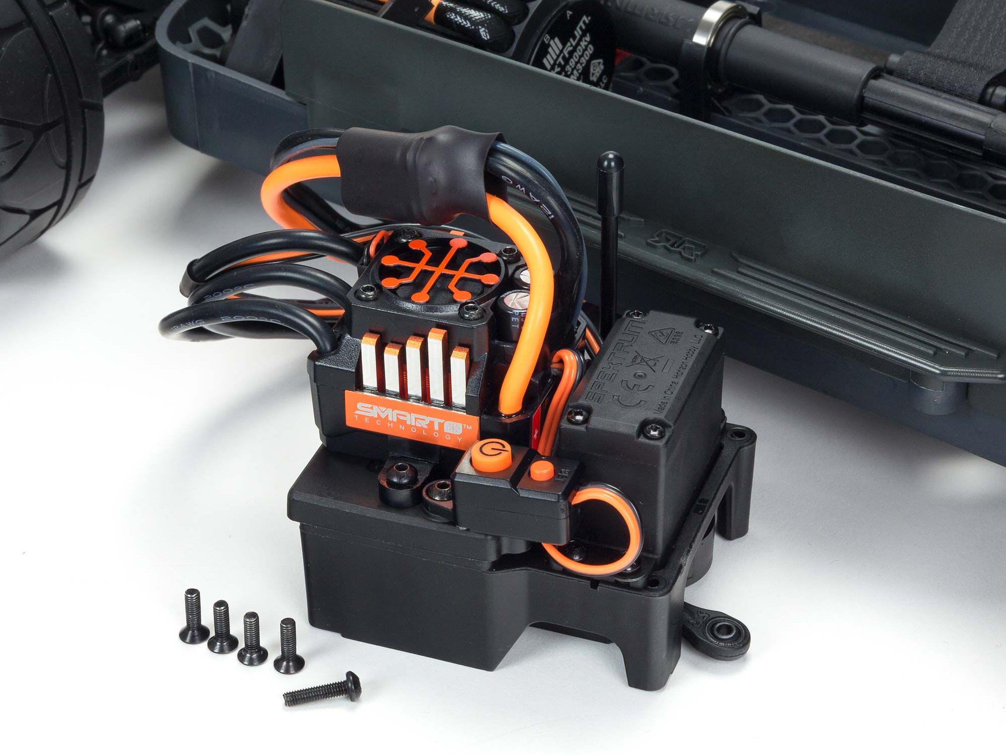 1/8 INFRACTION 3S 4X4 BLX Resto-Mod Truck RTR Black/Teal - Image 9