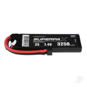 LiPo 2S 3250mAh 7.4V 30C Deans (HCT)